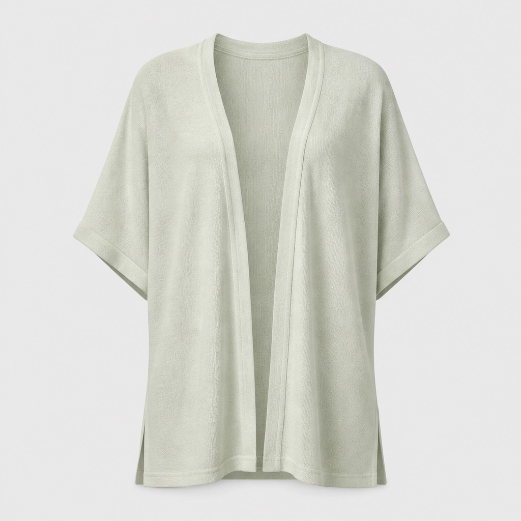 Willow™ – Lightweight Drape Short Sleeve Summer Cardigan + 50% OFF