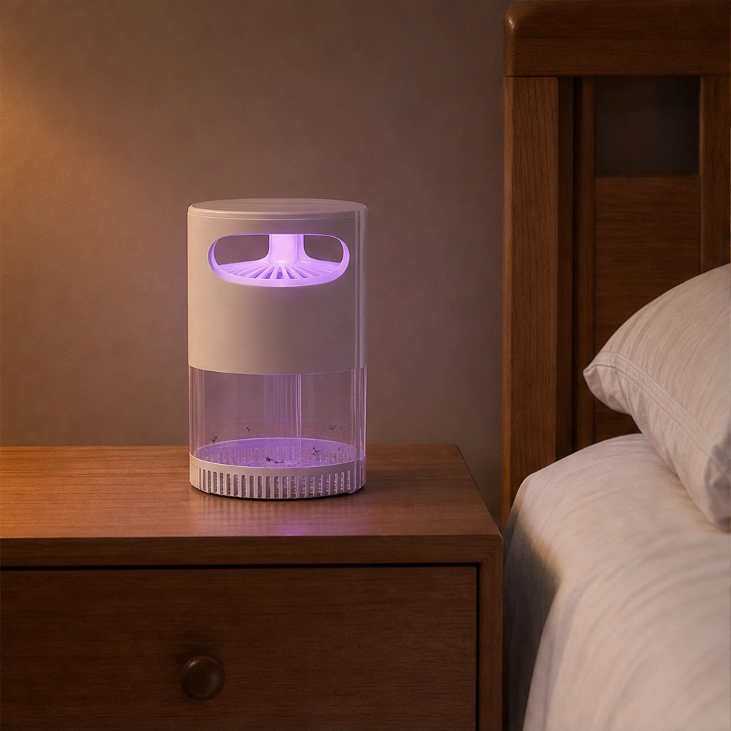 Hushvale™ – Silent Vortex UV Mosquito Trap Lamp for Bedrooms &amp; Nurseries + 50% OFF