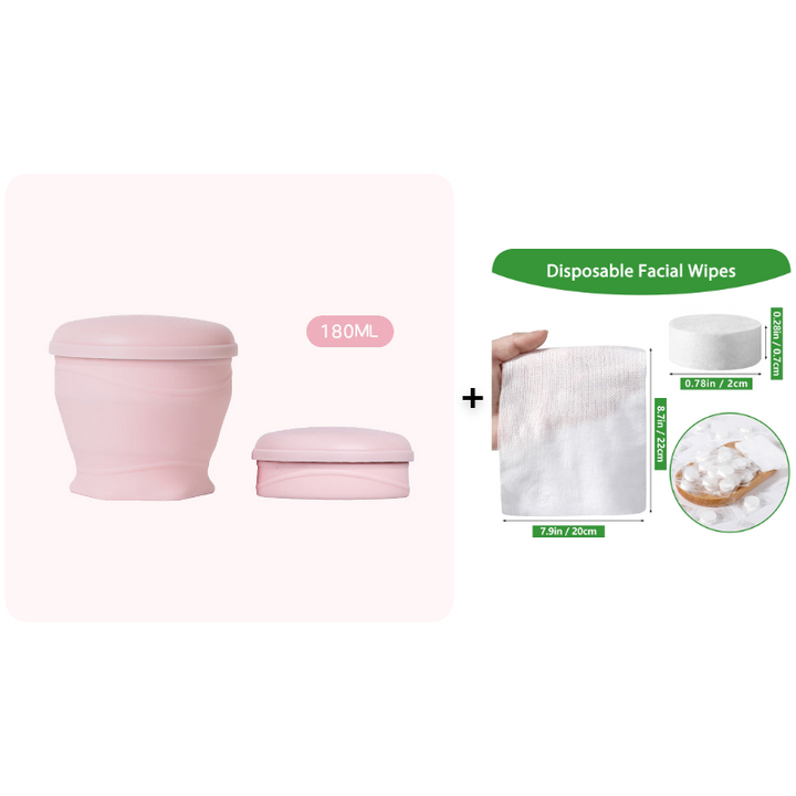 Canteo™ – Leak-Proof Collapsible Silicone Travel Cup with Lid &amp; Wrist Strap + 50% OFF