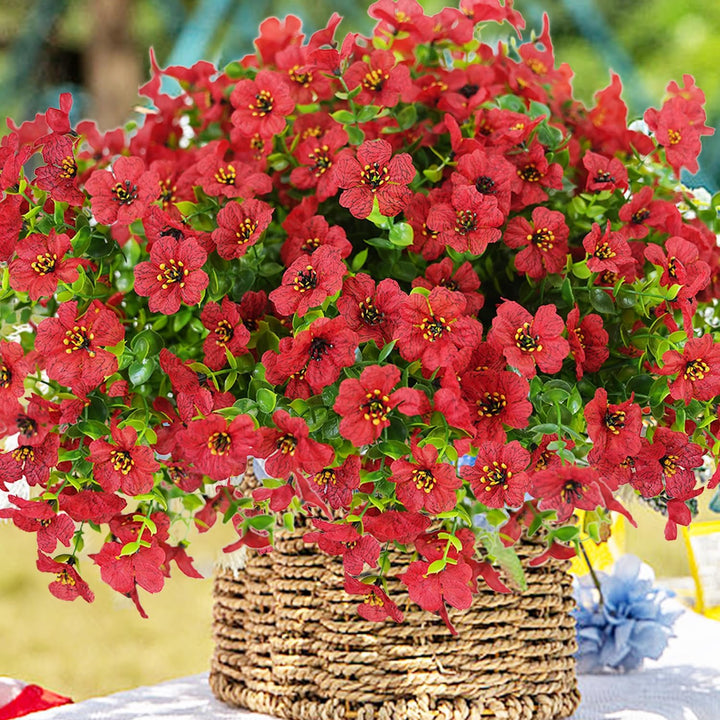 Hedgehollow™ – UV-Resistant Lifelike Artificial Outdoor Flowers + 50% OFF