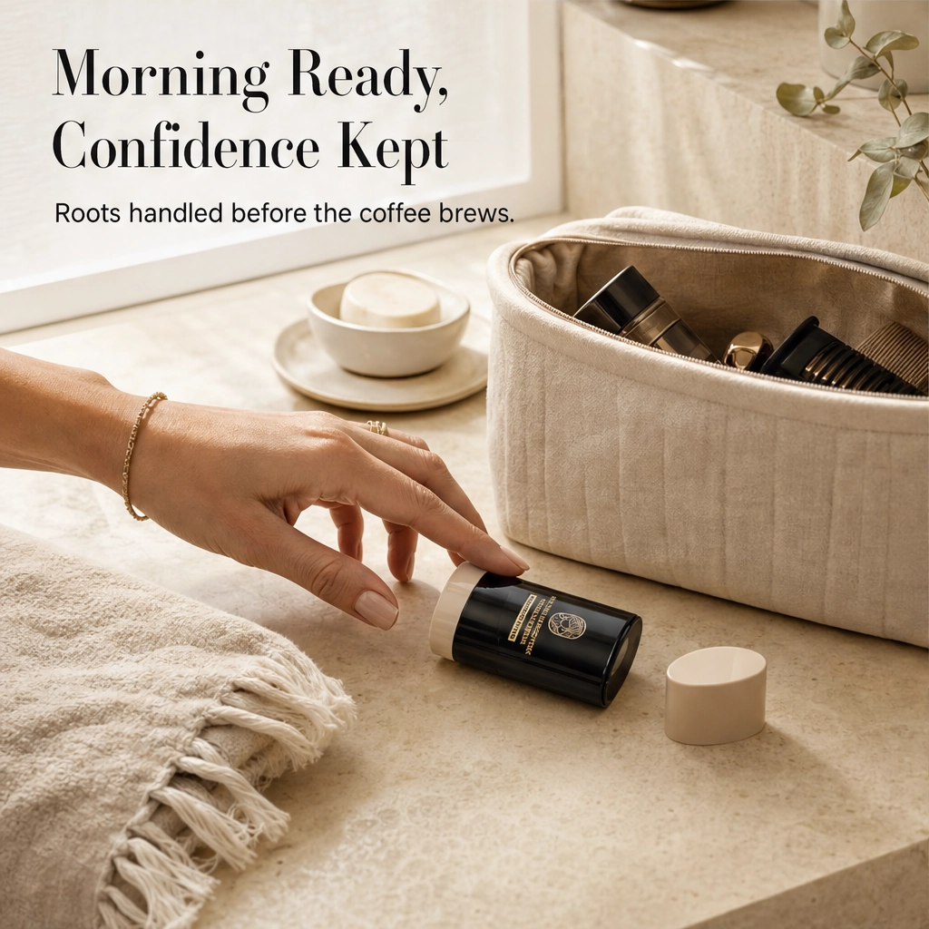 Ravenelle™ – Instant Gray Coverage Hair Color Stick with Built-In Comb + 50% OFF
