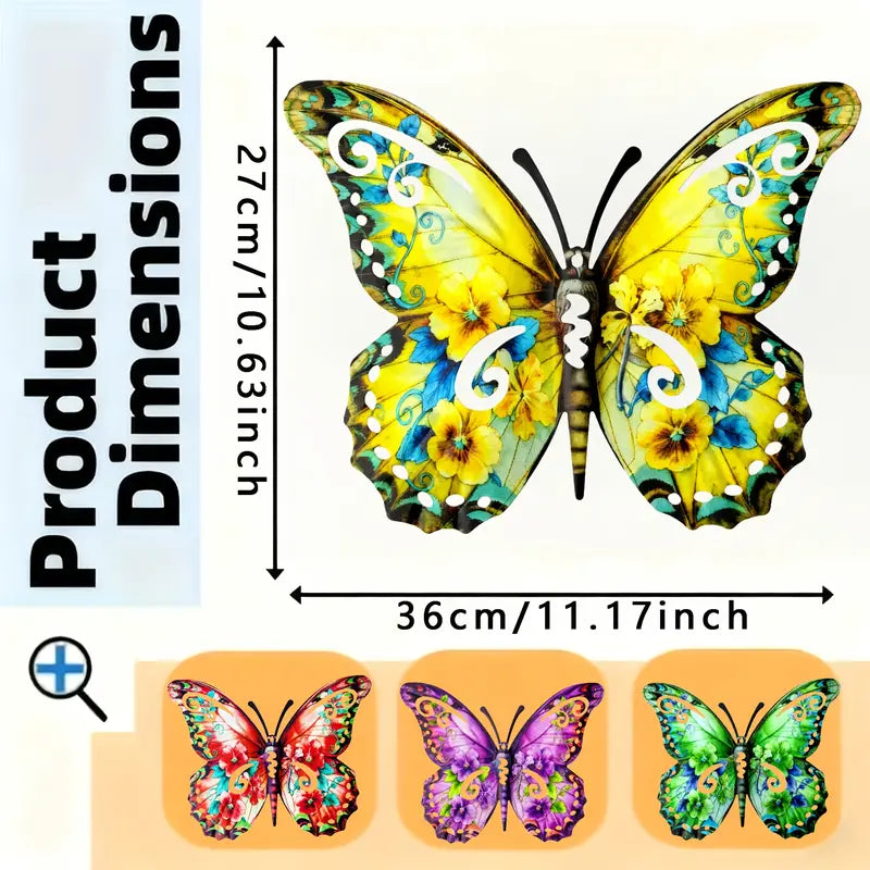 The AuraWing 3D Butterfly Decor — Bring Your Walls and Fences to Life! + 50% OFF