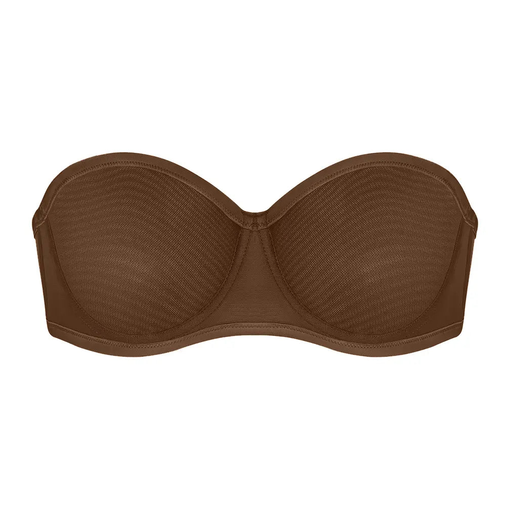 Bareloft™ – Stay-Put Strapless Mesh Underwire Balconette Bra with Convertible Straps + 1+1 FREE