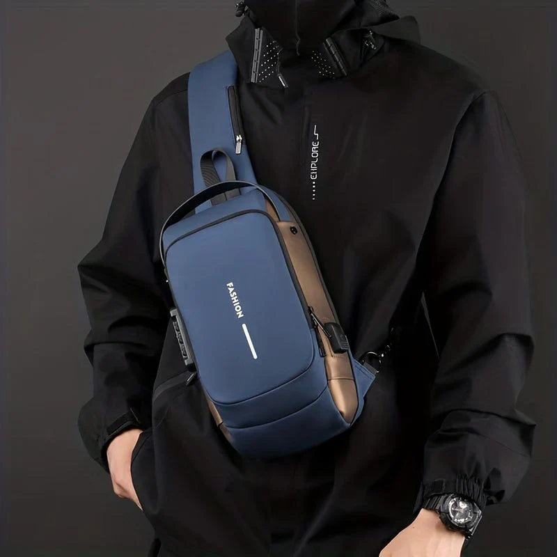 Cipher™ – Anti-Theft Lock &amp; USB Charging Crossbody Sling Bag + 50% OFF