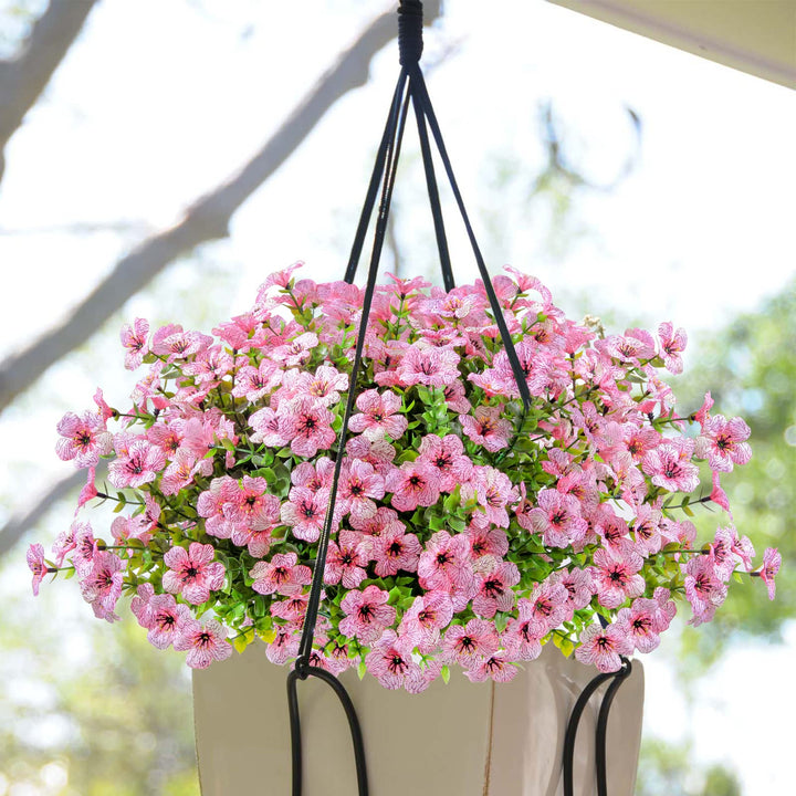 Hedgehollow™ – UV-Resistant Lifelike Artificial Outdoor Flowers + 50% OFF