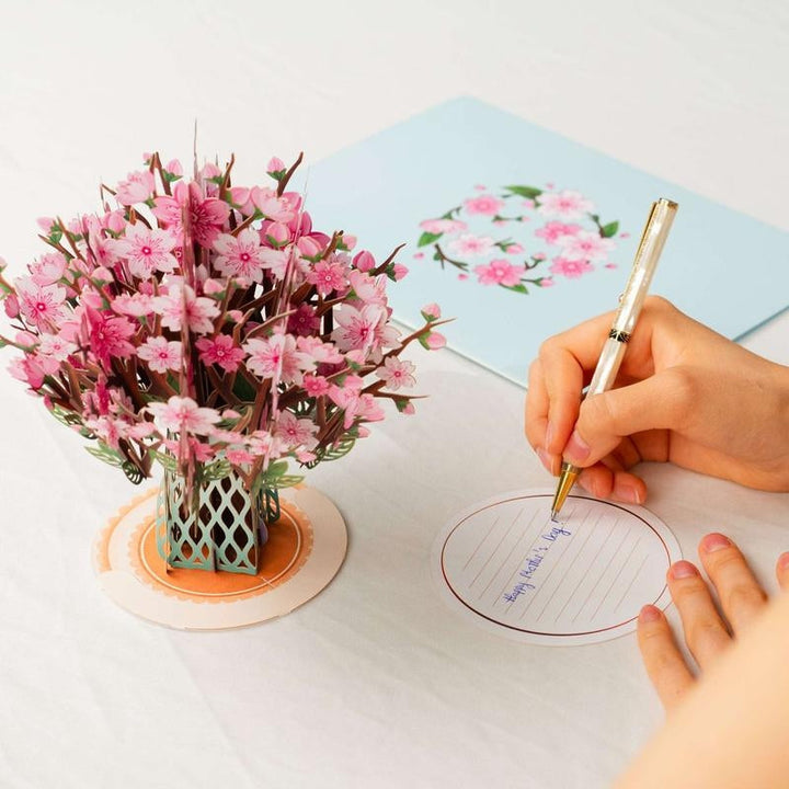 Bloomfold™ – 3D Pop-Up Floral Bouquet Card with Hidden Message Slot + 50% OFF