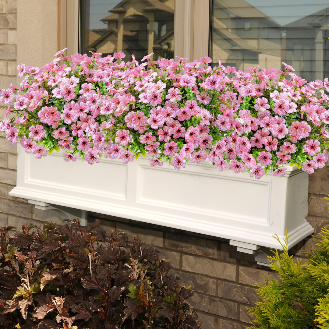 Hedgehollow™ – UV-Resistant Lifelike Artificial Outdoor Flowers + 50% OFF
