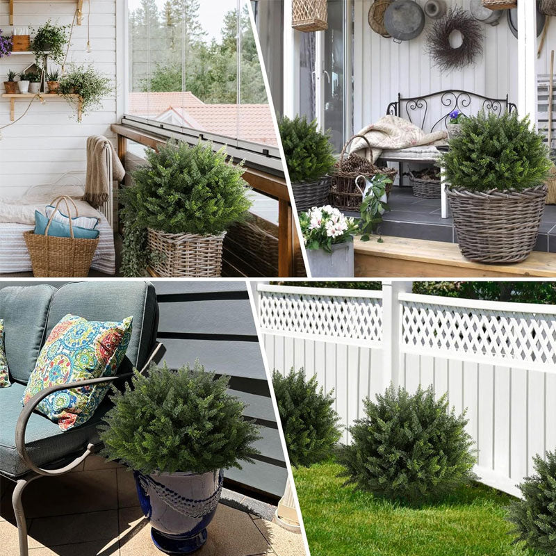 Cedarcroft™ – Realistic UV-Resistant Artificial Cedar Tree for Outdoor Porch &amp; Garden Decor + 50% OFF