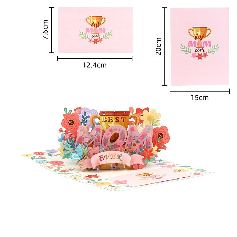 Bloomfold™ – 3D Pop-Up Floral Bouquet Card with Hidden Message Slot + 50% OFF