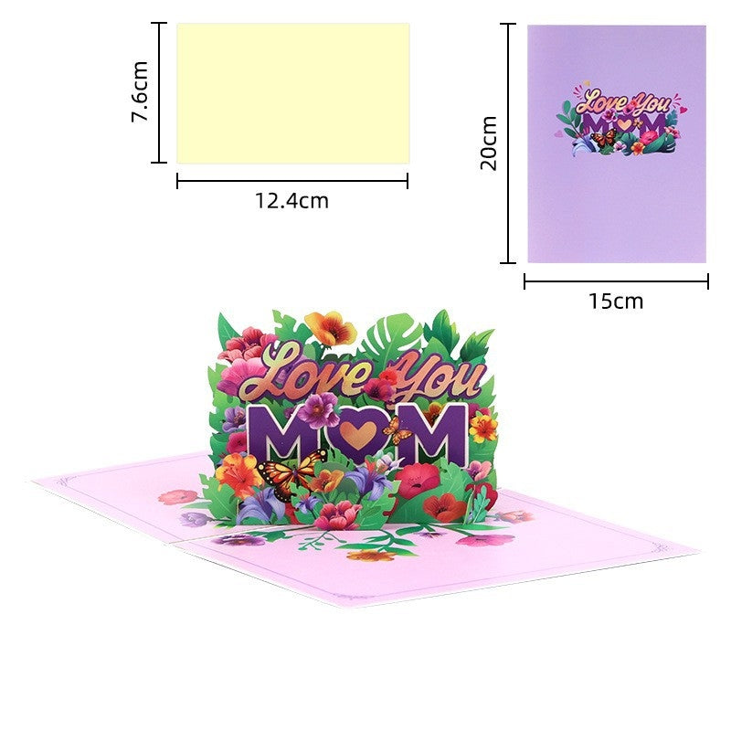 Bloomfold™ – 3D Pop-Up Floral Bouquet Card with Hidden Message Slot + 50% OFF