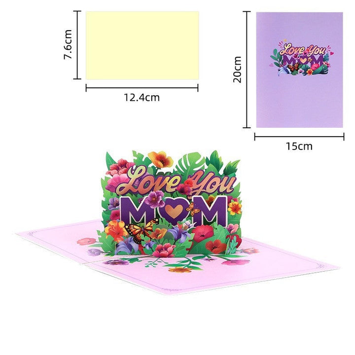 Bloomfold™ – 3D Pop-Up Floral Bouquet Card with Hidden Message Slot + 50% OFF
