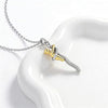 Kindred & Co.™ – 925 Sterling Silver Mother & Child Embrace Pendant Necklace + 1+1 FREE