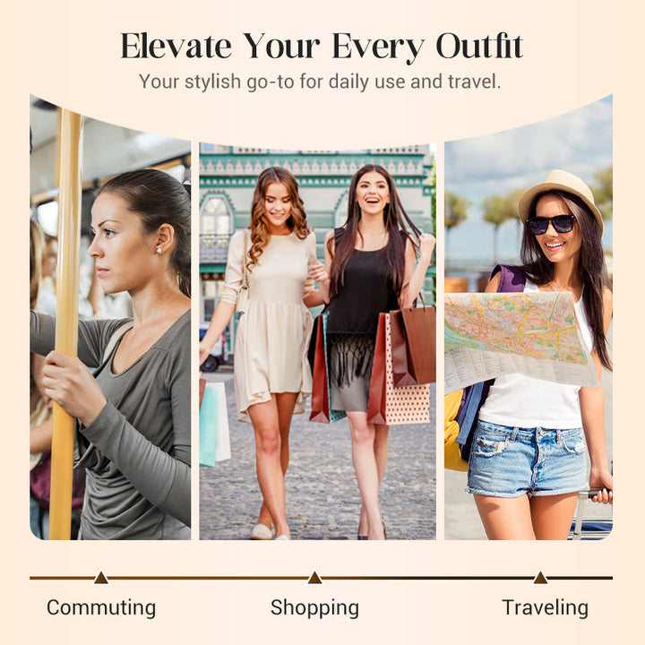 Mayfold™ – Slim RFID-Blocking Bifold Leather Wallet with Wristlet &amp; 17 Card Slots + 50% OFF