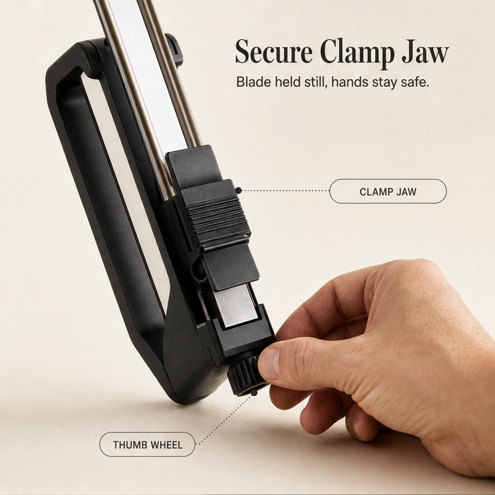 Whetlock™ – Angle-Locked Diamond &amp; Ceramic Field Knife Sharpener +50% OFF