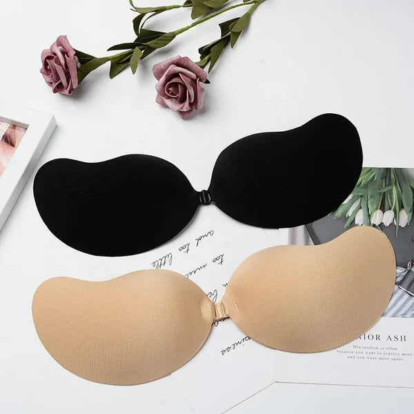 Velora™ – Invisible Push-Up Adhesive Bra | Strapless, Backless, Reusable + 1+1 FREE