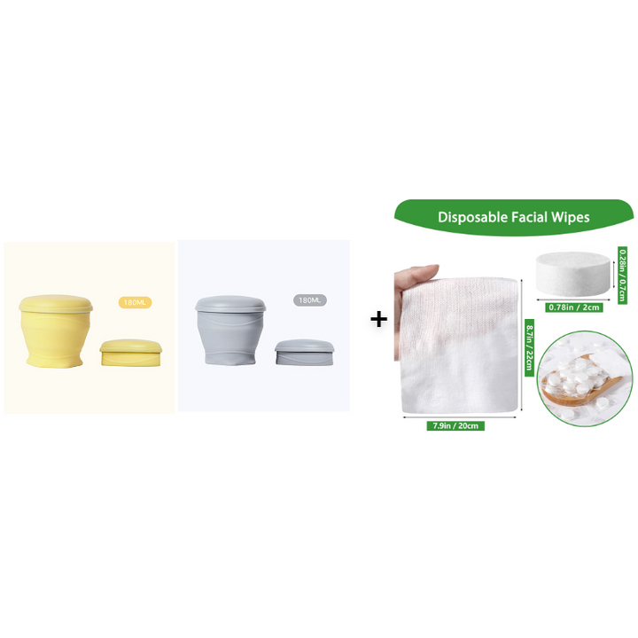 Canteo™ – Leak-Proof Collapsible Silicone Travel Cup with Lid &amp; Wrist Strap + 50% OFF