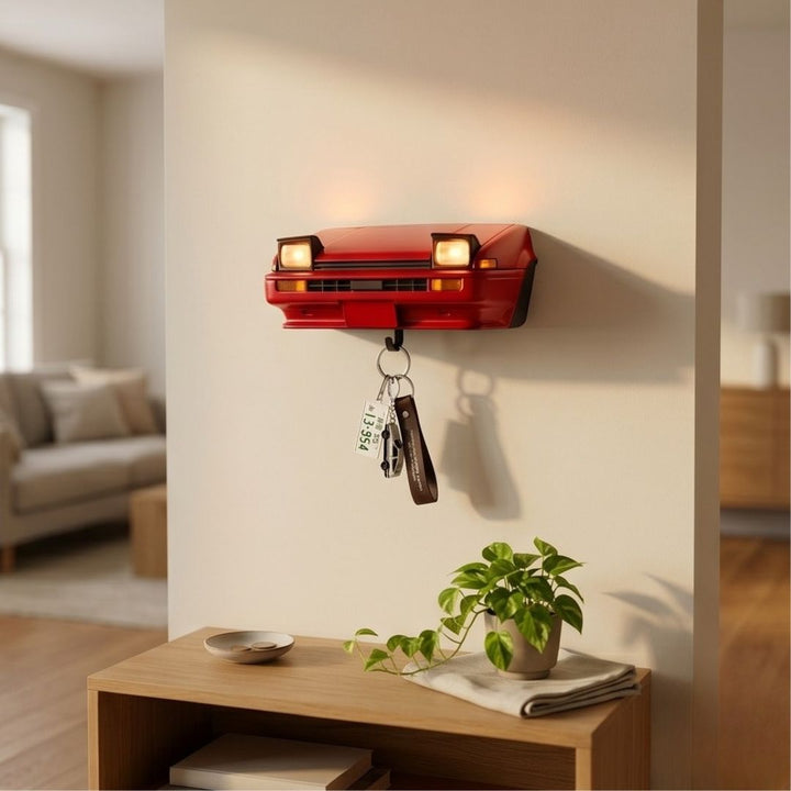Hachiwerk™ – Retro JDM LED Pop-Up Headlight Key Holder + 50% OFF