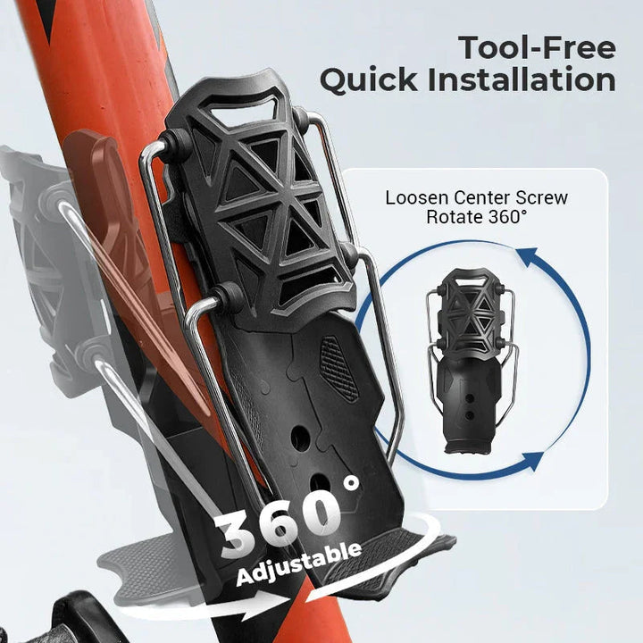 Talon™ – Adjustable 360° Auto-Clamp Bike &amp; Motorcycle Bottle Holder + 50% OFF
