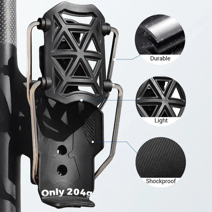 Talon™ – Adjustable 360° Auto-Clamp Bike &amp; Motorcycle Bottle Holder + 50% OFF