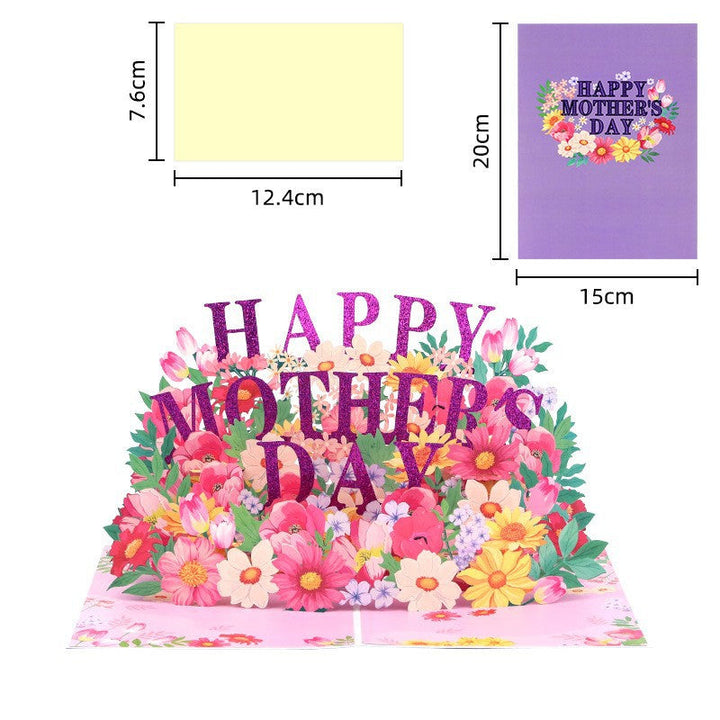 Bloomfold™ – 3D Pop-Up Floral Bouquet Card with Hidden Message Slot + 50% OFF