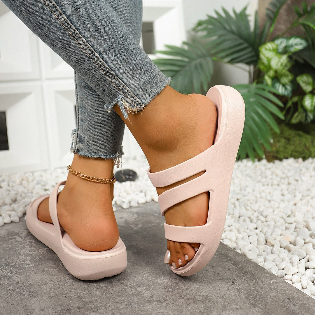 Sandara™ – Cloud-Cushion Strappy Platform Sandals for Women + 50% OFF