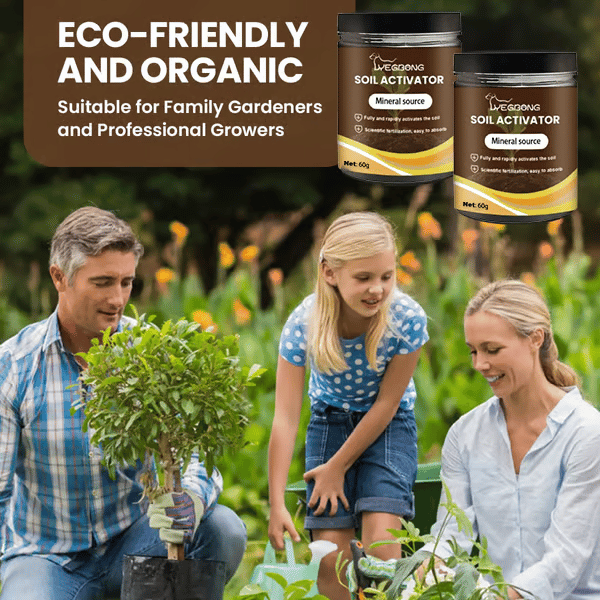 Loamcroft™ – Organic Soil Activator for Healthier Roots &amp; Vibrant Plant Growth + 50% OFF