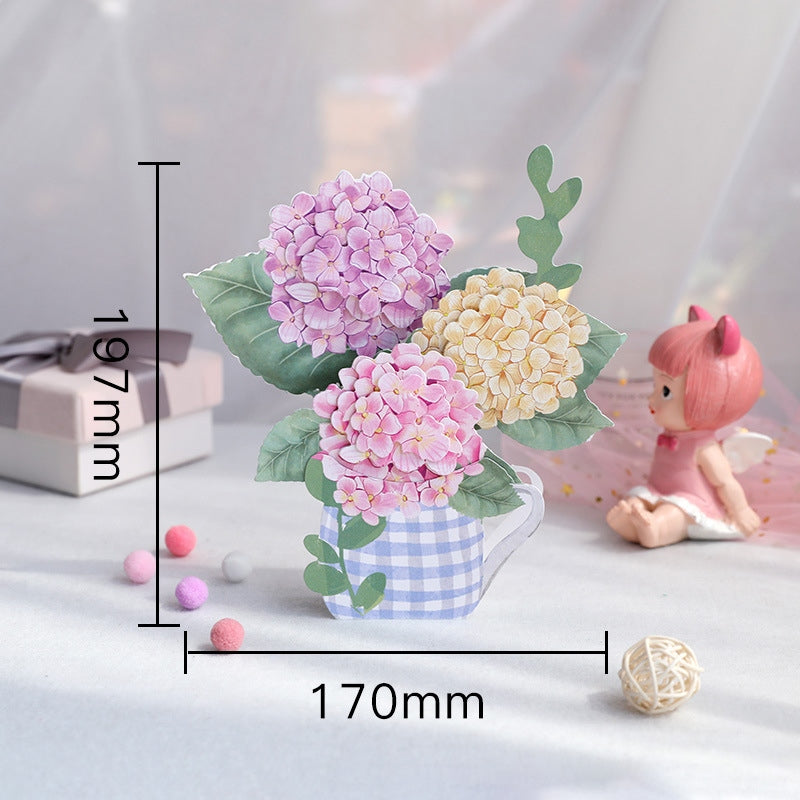 Bloomfold™ – 3D Pop-Up Floral Bouquet Card with Hidden Message Slot + 50% OFF