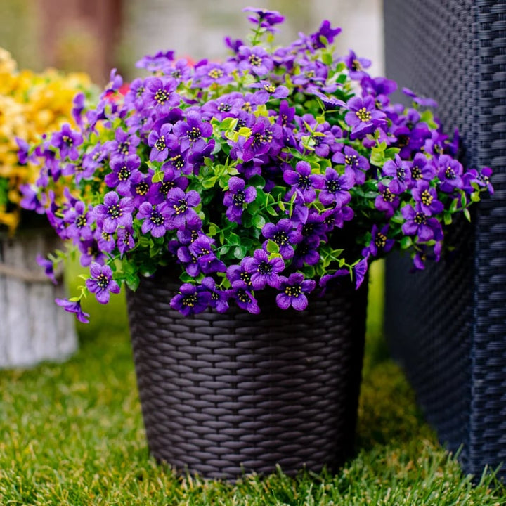 Hedgehollow™ – UV-Resistant Lifelike Artificial Outdoor Flowers + 50% OFF