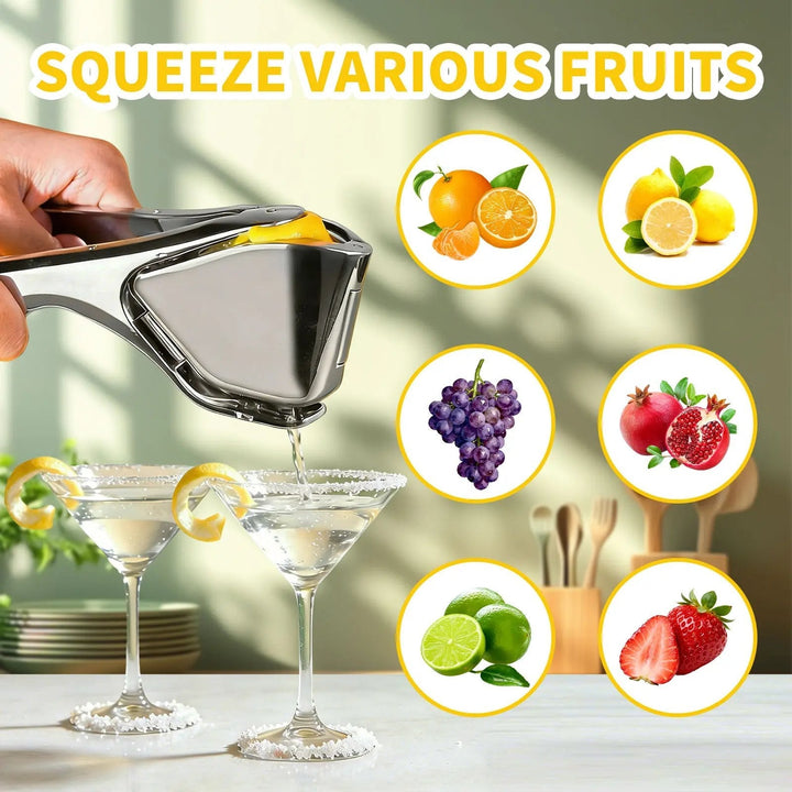 Zestford™ – Heavy-Duty Stainless Steel Citrus Squeezer + 50% OFF