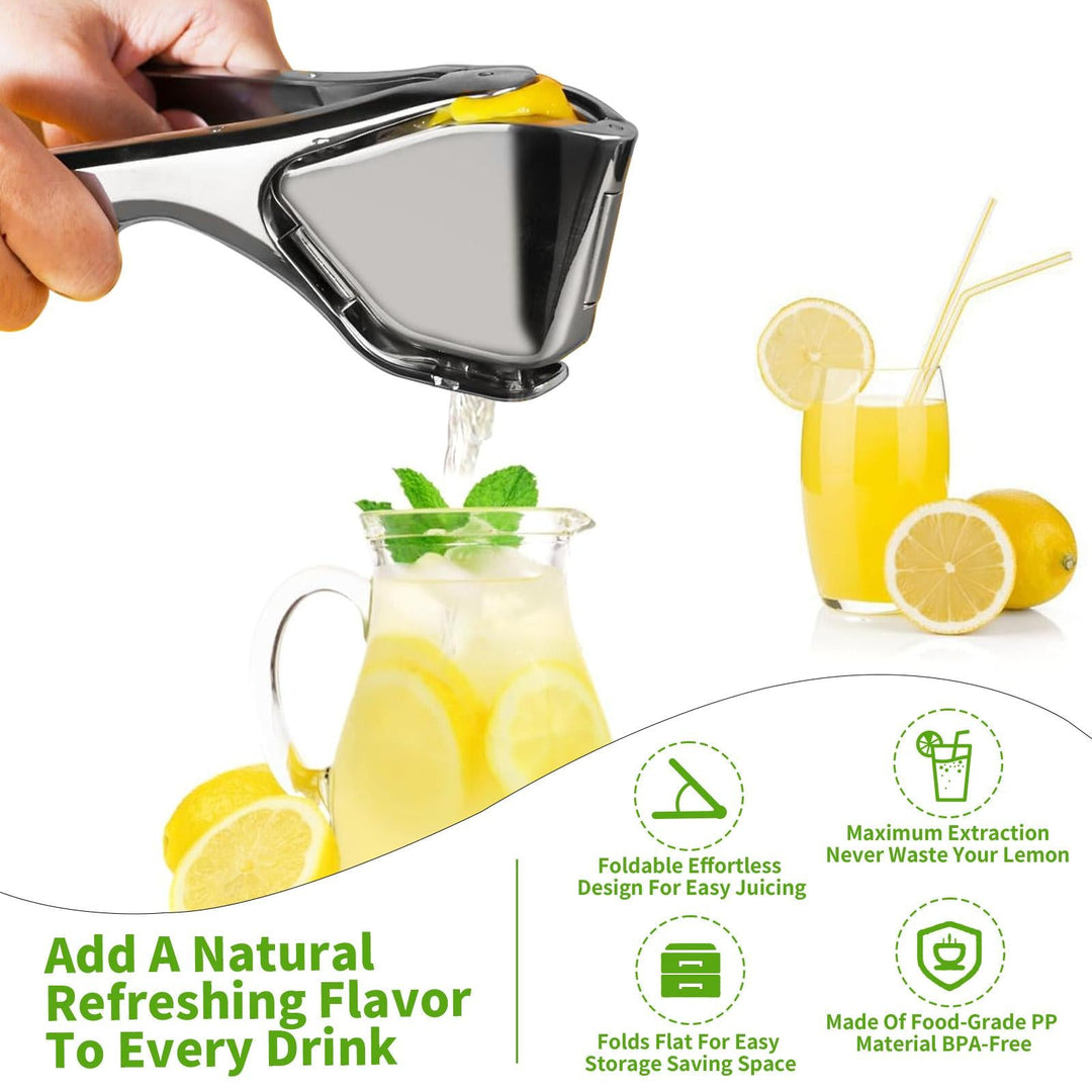 Zestford™ – Heavy-Duty Stainless Steel Citrus Squeezer + 50% OFF