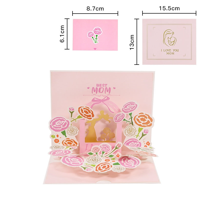 Bloomfold™ – 3D Pop-Up Floral Bouquet Card with Hidden Message Slot + 50% OFF