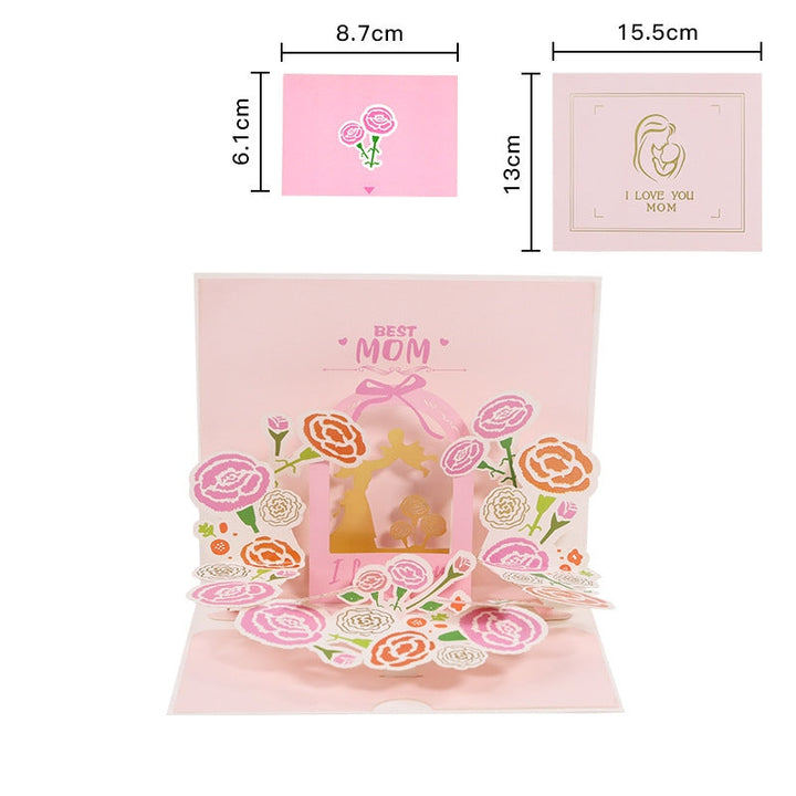 Bloomfold™ – 3D Pop-Up Floral Bouquet Card with Hidden Message Slot + 50% OFF