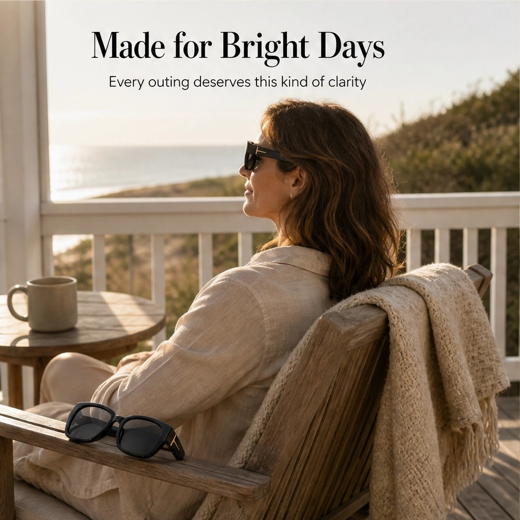 Solène™ – Polarized Mirrored Fit-Over Sunglasses with UV400 Protection for Women Who Wear Glasses + 1+1 FREE