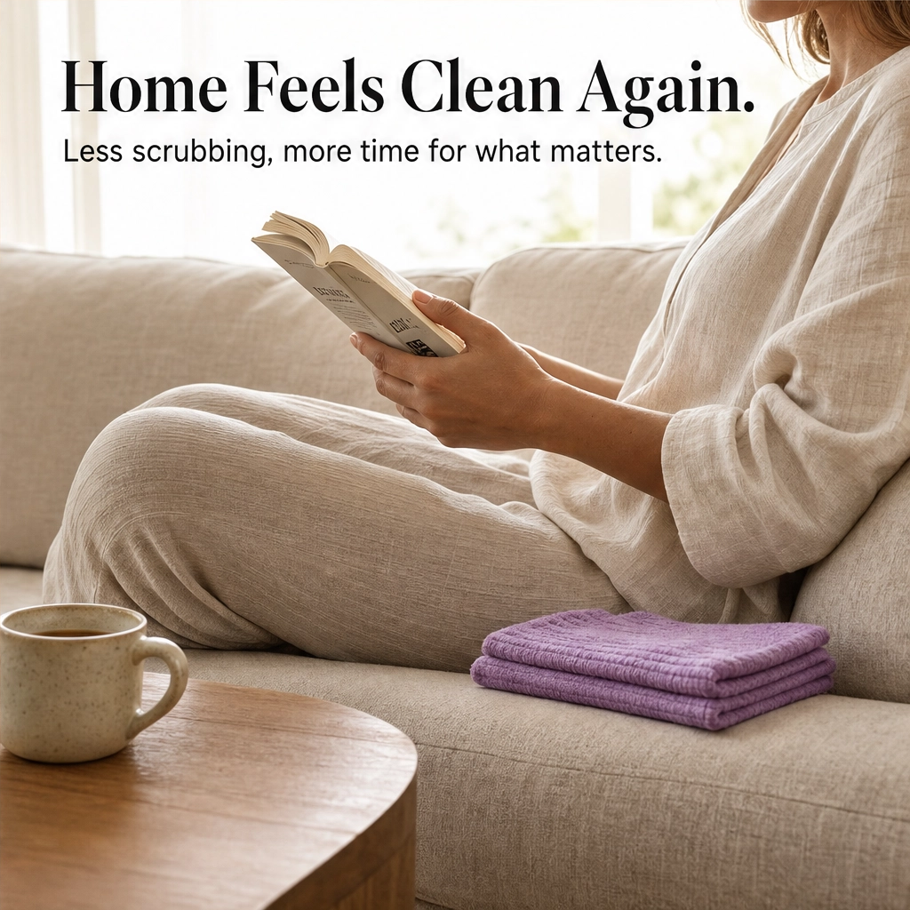 Tidwell™ – Reusable Tear-Off Microfiber Cleaning Cloths (50-Pack Roll) + 50% OFF