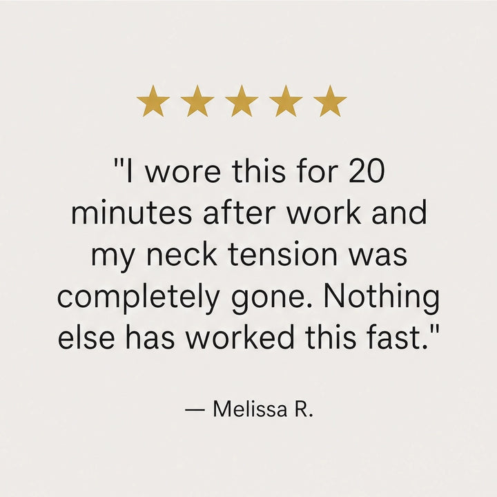 Soma Arc™ – EMS + Heat Therapy Cordless Neck Relief Device + 50% OFF
