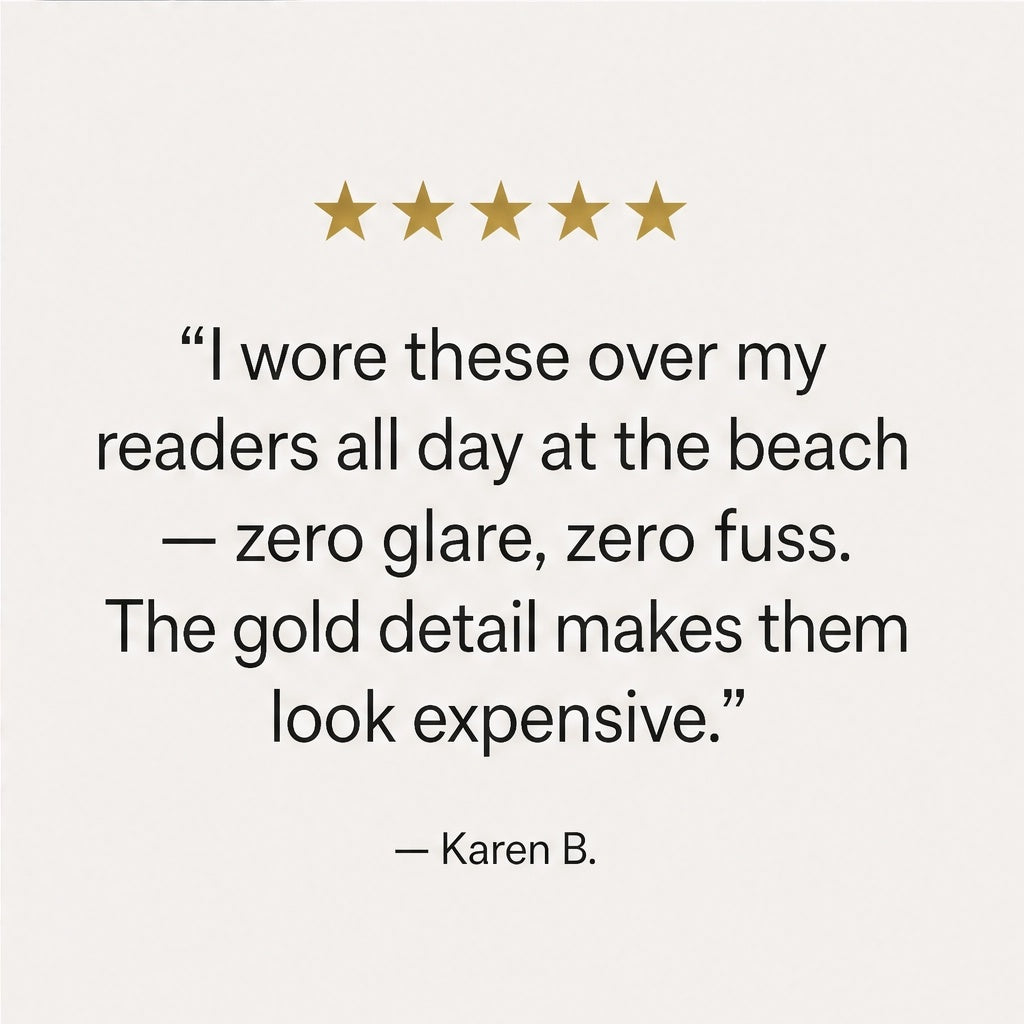 Solène™ – Polarized Mirrored Fit-Over Sunglasses with UV400 Protection for Women Who Wear Glasses + 1+1 FREE