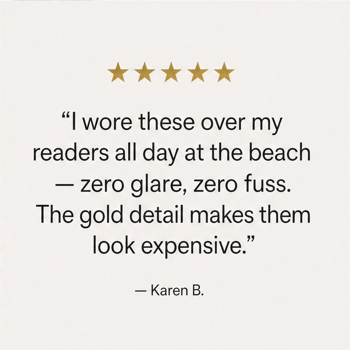 Solène™ – Polarized Mirrored Fit-Over Sunglasses with UV400 Protection for Women Who Wear Glasses + 1+1 FREE