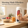 Pulsewell™ – Portable 500ml USB-C Blender with 12-Blade Power & Digital Battery Display + 50% OFF