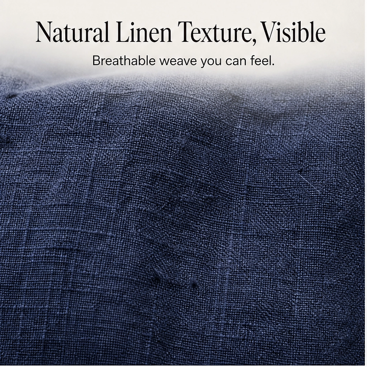 Driftwell™ – Breezy High-Waist Cotton-Linen Wide-Leg Pants + 50% OFF