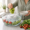 Lumicrisp™ – UV Sterilizing Bubble Washer for Fruits, Vegetables & Seafood + 50% OFF