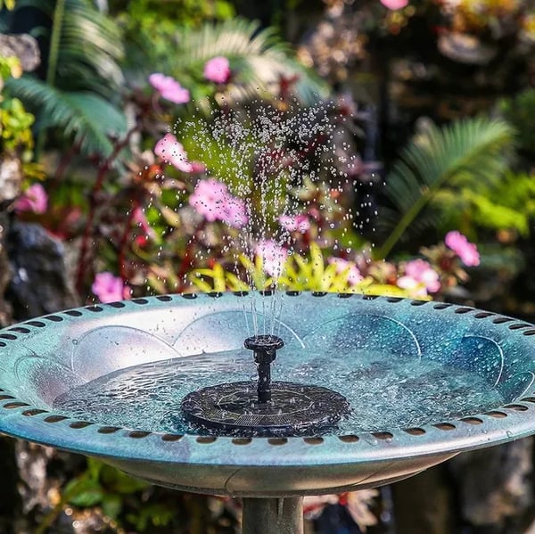 The AuraFlow Solar Fountain — Instant Garden Vitality + 50% OFF