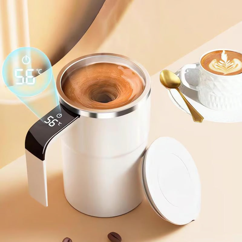 The AuraMix Smart Stirring Mug — Hands-Free Stir &amp; Sip! + 50% OFF
