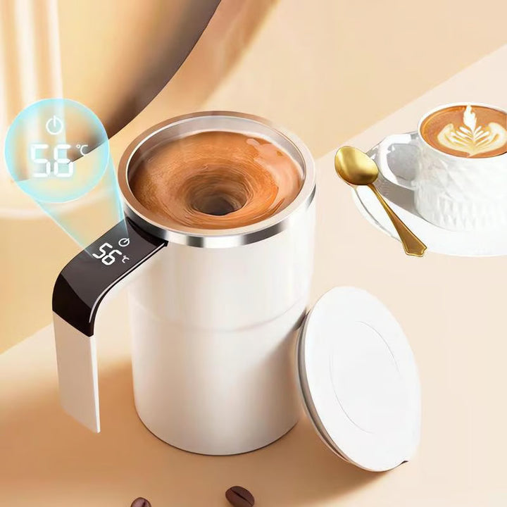 The AuraMix Smart Stirring Mug — Hands-Free Stir &amp; Sip! + 50% OFF