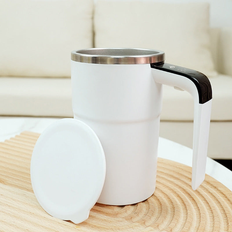 The AuraMix Smart Stirring Mug — Hands-Free Stir &amp; Sip! + 50% OFF