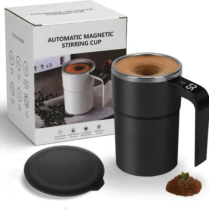 The AuraMix Smart Stirring Mug — Hands-Free Stir &amp; Sip! + 50% OFF