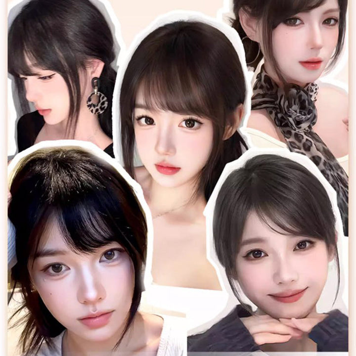 Wispelle™ – Seamless Clip-On French Bangs with Invisible Mesh Base + 50% OFF