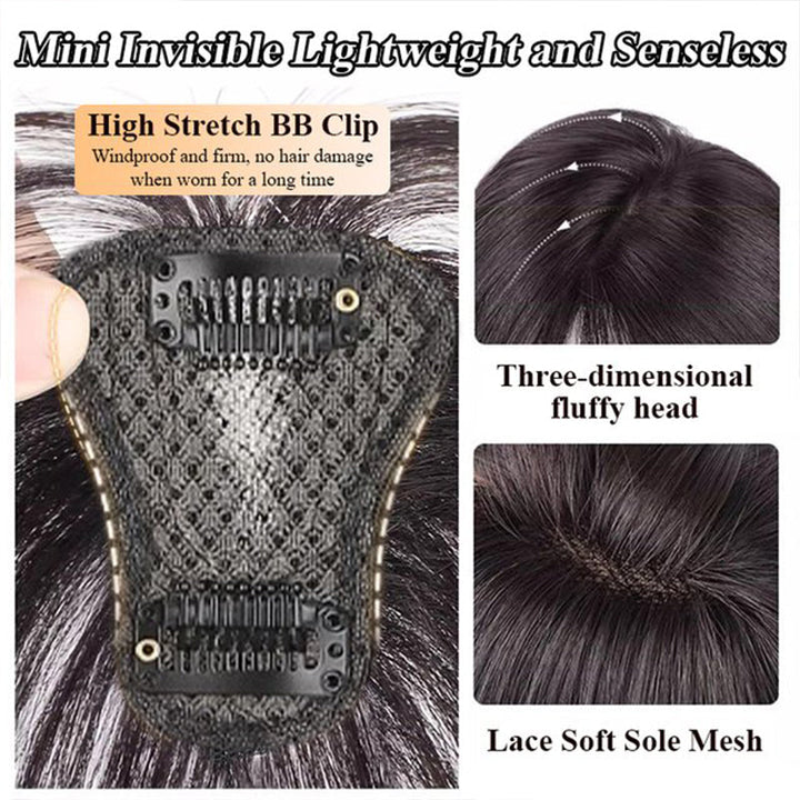 Wispelle™ – Seamless Clip-On French Bangs with Invisible Mesh Base + 50% OFF