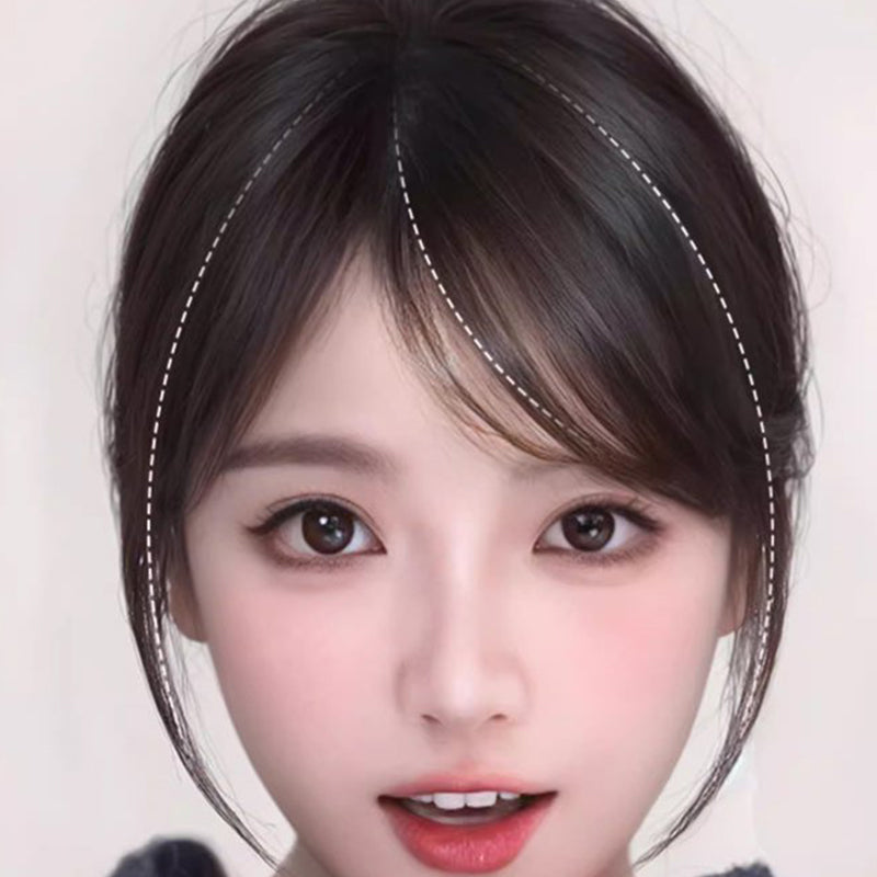Wispelle™ – Seamless Clip-On French Bangs with Invisible Mesh Base + 50% OFF