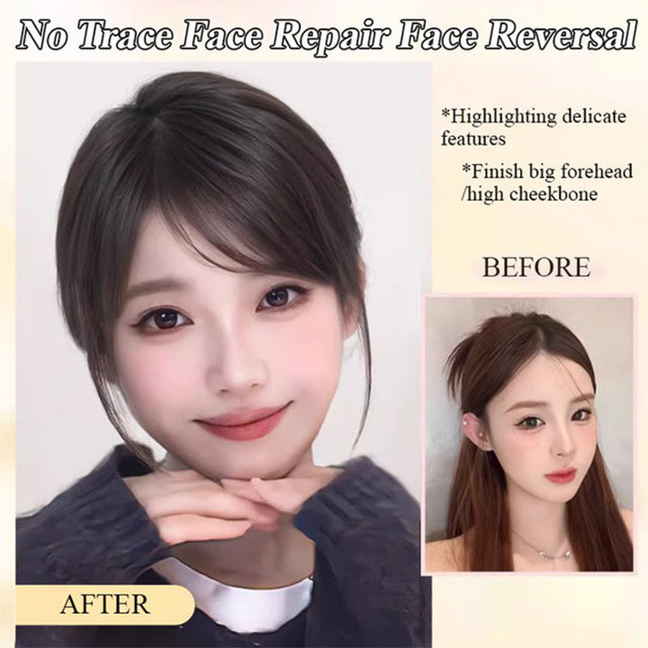 Wispelle™ – Seamless Clip-On French Bangs with Invisible Mesh Base + 50% OFF
