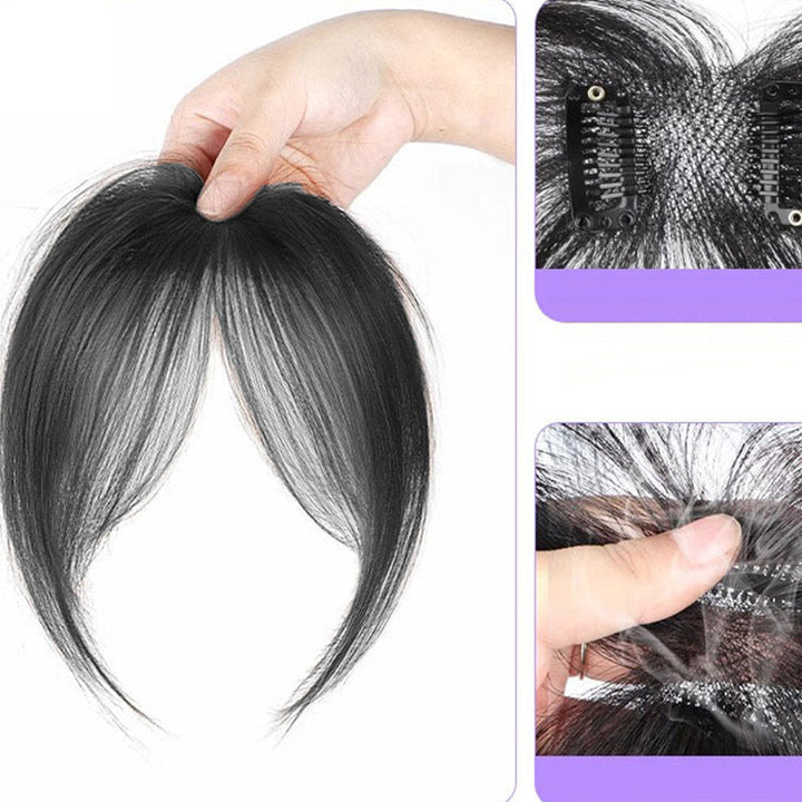 Wispelle™ – Seamless Clip-On French Bangs with Invisible Mesh Base + 50% OFF